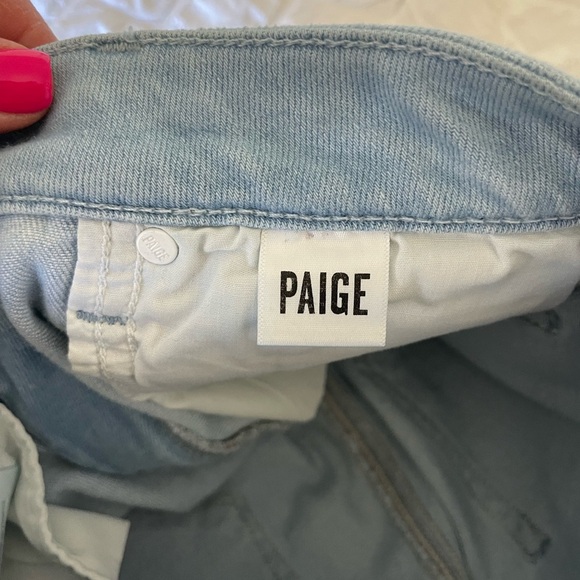 Anthro Paige Hoxton ankle raw hem denim - Picture 9 of 14